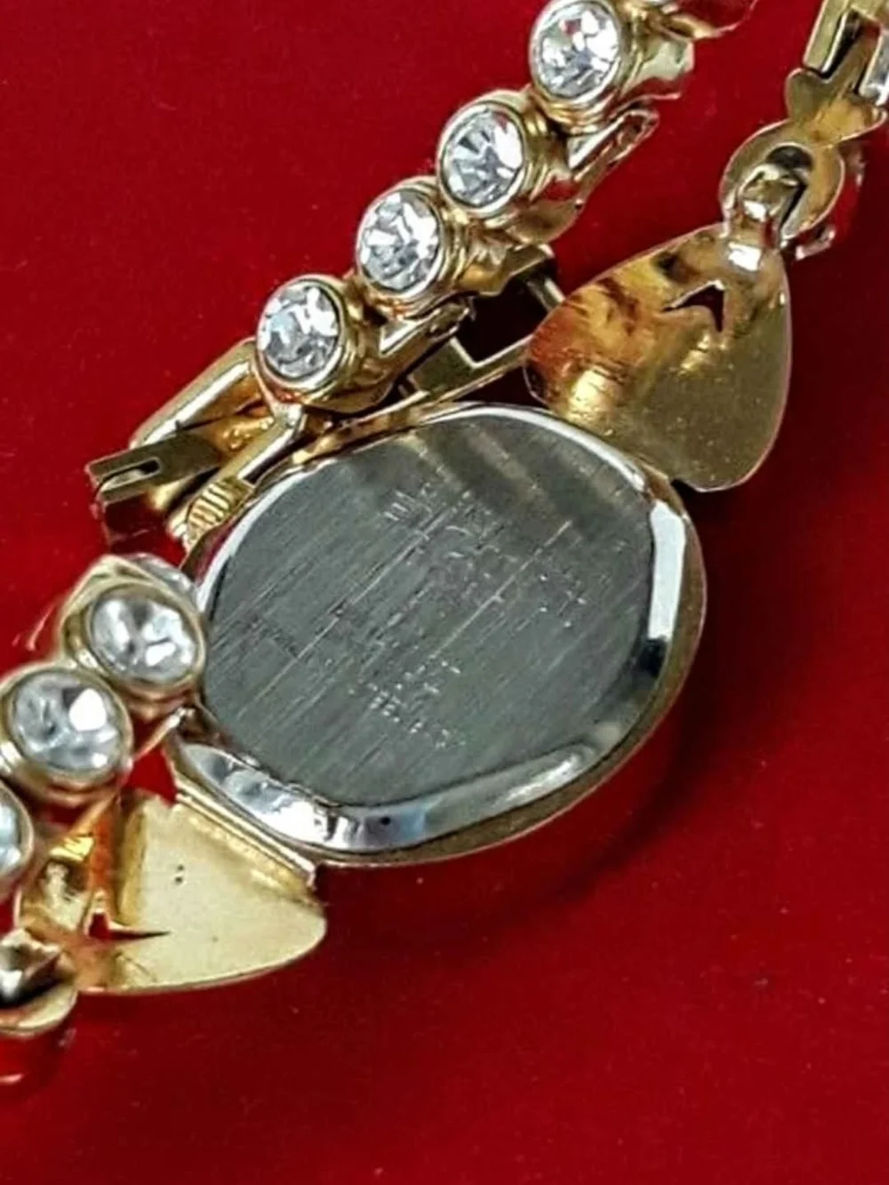 Rare Citizen Gold Crystal Accent Women’s Quartz Bracelet Watch